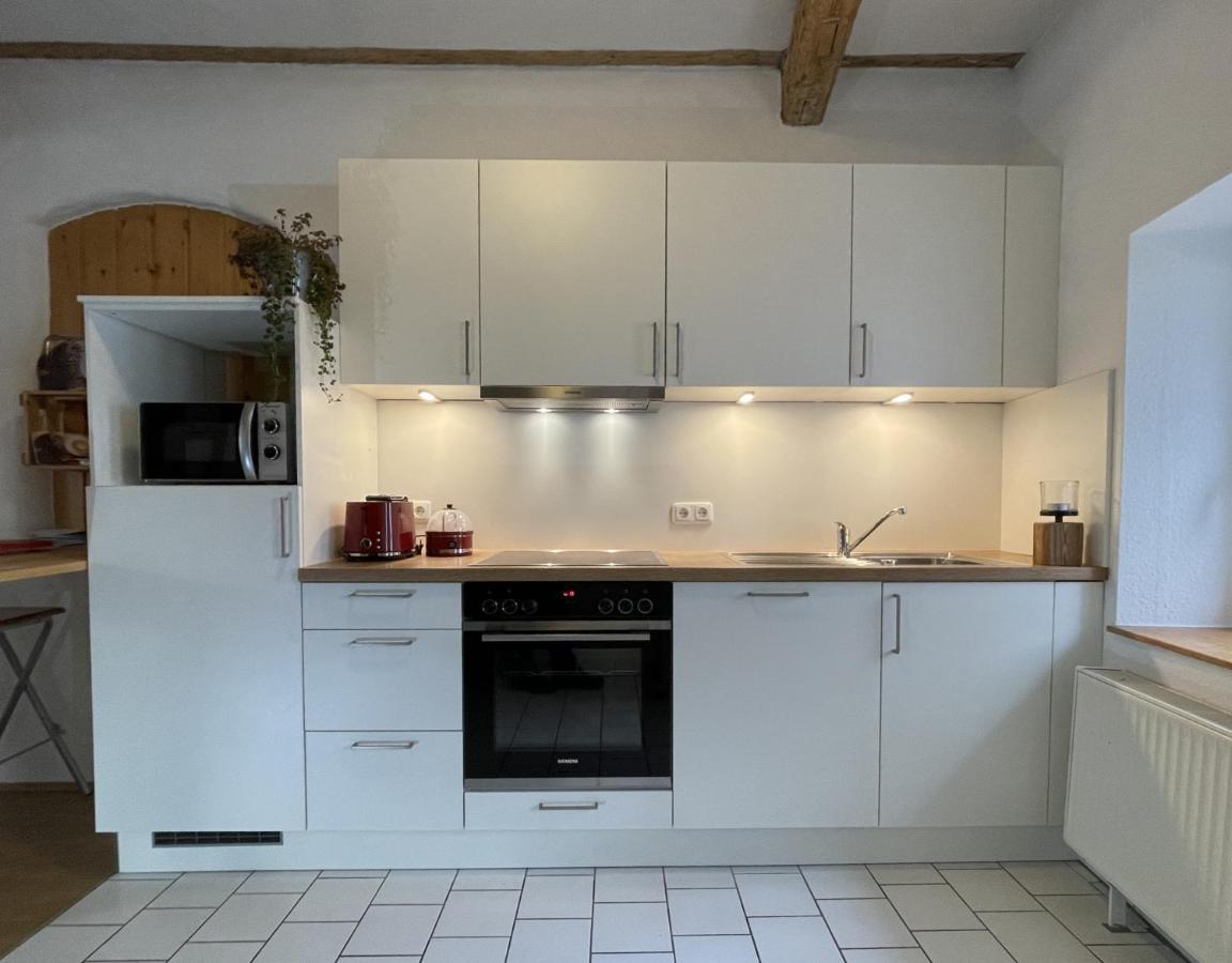 Ferienwohnung Haus Gaenseplatz โฟลคาค ภายนอก รูปภาพ